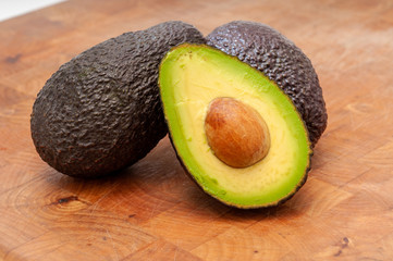 Organic superfood delicious avocado