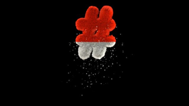 fun, holiday, winter, snow, hair, typography, typeface, u, v, w, x, symbol, fur, wool, alphabet, type, red, 3d, character, claus, white, christmas font, font, wild, illustration, set, abc, furry, fluf