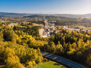 Obwodnica zakopianka polska malopolska © Tomasz