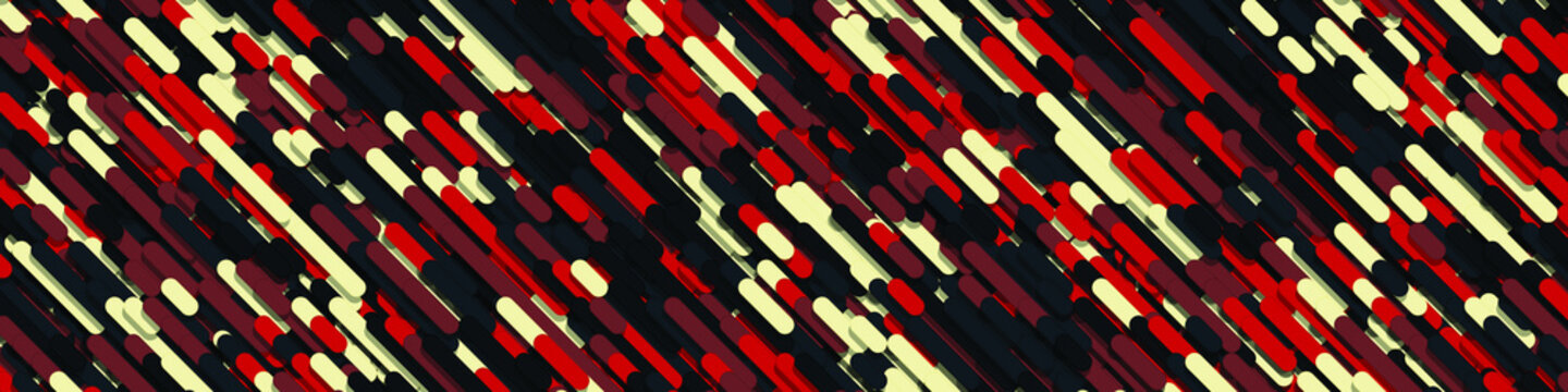 Color Abstract Lines Rain Generative Art background illustration