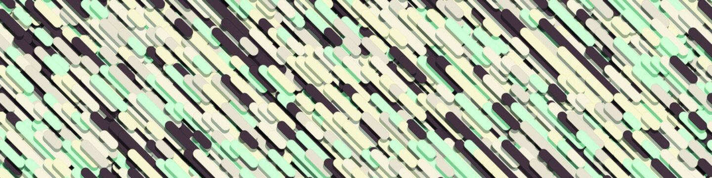 Color Abstract Lines Rain Generative Art background illustration