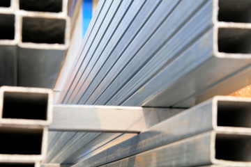 Obraz premium iron and steel building materials