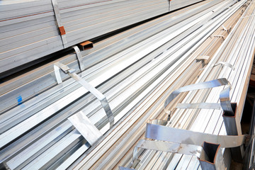 iron and steel building materials