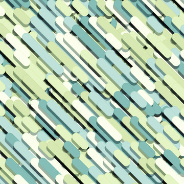 Color Abstract Lines Rain Generative Art background illustration