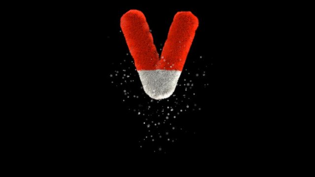 fun, holiday, winter, snow, hair, typography, typeface, u, v, w, x, symbol, fur, wool, alphabet, type, red, 3d, character, claus, white, christmas font, font, wild, illustration, set, abc, furry, fluf