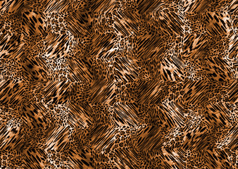 leopard skin pattern