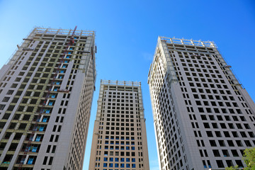 Obraz premium Unfinished building