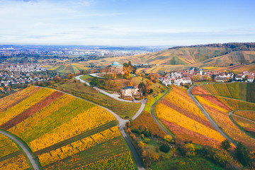 Aerial view of the 