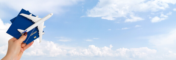 airplane passport flight travel traveller fly travelling citizenship air concept © Angelov