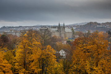 Main building of Trondheim University of Science and Tachnology
