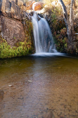 Obraz premium Red Rock Canyon Waterfall Nevada