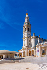 Famous sanctuary of Fatima in Portugal