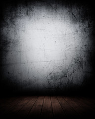 dark empty interior room. may used as background.