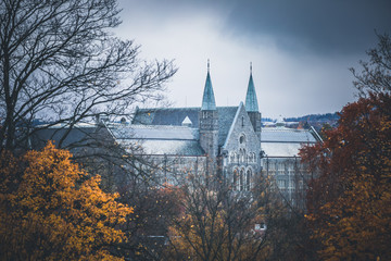 Main building of Trondheim University of Science and Tachnology