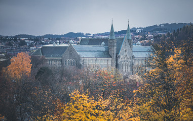 Main building of Trondheim University of Science and Tachnology