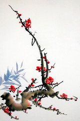 Chinese traditional ink painting