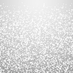 Amazing falling snow Christmas background. Subtle 