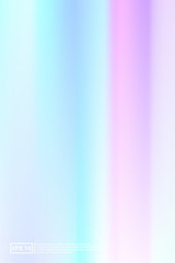 Iridescent, Blurred Gradient Mesh. 