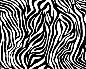 Fototapeta na wymiar Zebra ornament. Seamless pattern