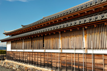 Oshoin (main hall) of Sasayama castle in Hyogo prefecture, Japan