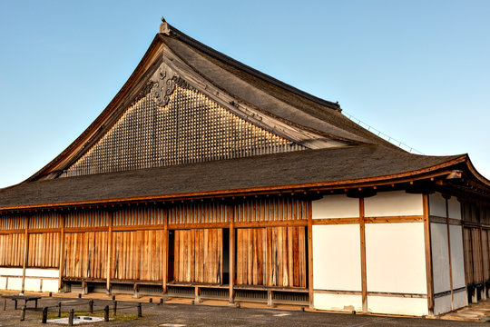 Oshoin (main hall) of Sasayama castle in Hyogo prefecture, Japan