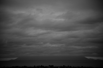 clouds in unique shape