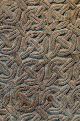 Celtic stone pattern