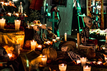 day of the dead mexican celebration