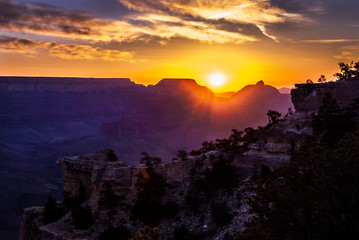 Grand Canyon at sunrise