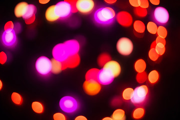 Abstract blurred background - Light leaks