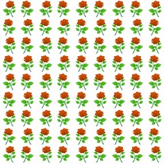The Amazing of Beautiful Roses Illustration, Pattern Wallpaper