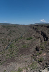 Vertical of the Chawalauna overlook in New Mexico.