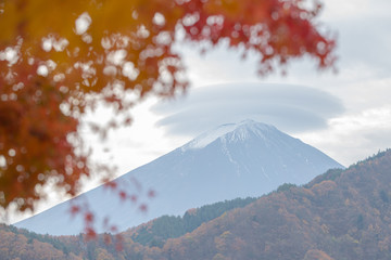 winter in the Fuji mountains