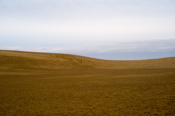 Fototapeta na wymiar 砂の丘