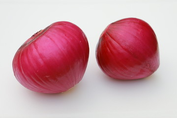 Cebollas moradas 
