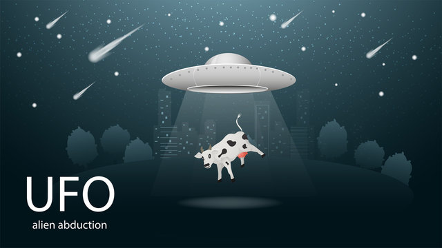 alien abduction cow