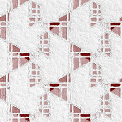 Geometric colorful pattern background. Background texture wall and have copy space for text. Picture for creative wallpaper or design art work.