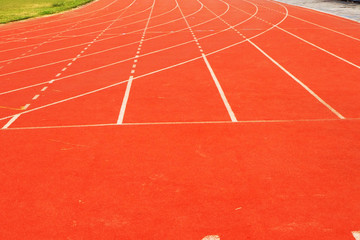 Fototapeta premium Line and lane of running.