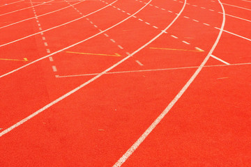 Fototapeta premium Line and lane of running.