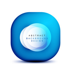 Square geometric banners with 3d smooth blend effect. Digital technology trendy icon design. Vector Illustration For Wallpaper, Banner, Background, Card, Book Illustration, landing page