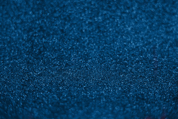 Obraz premium Bright sparkle blue background. Holiday and festive concept. New year, Christmas, Wedding Day, Birthday.