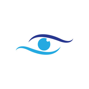 eye care health logo vectors
