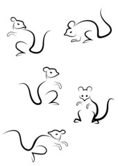 ねずみ、子年、干支