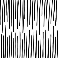Grunge brush pattern. Texture. White and black vector.