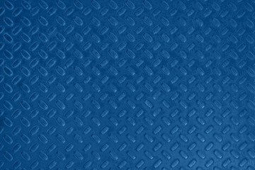 Fototapeta na wymiar Blue background with a metal texture. Trend 2020