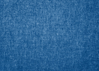 Blue fabric with canvas texture. Background.Trend of the year.