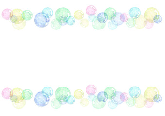 シャボン玉フレーム