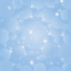 Gradient blue background design with bokeh and light effect.