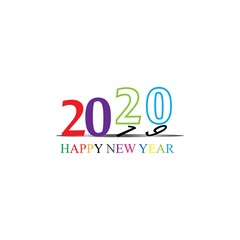 2020 YEAR DESIGN ILLUSTRATION TEMPLATE
