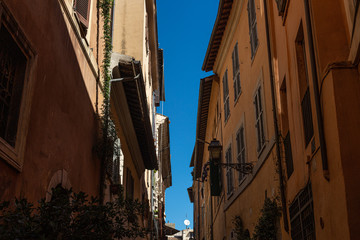 Old house in jewish getto in Rome